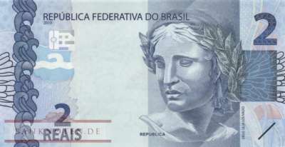 Brazil - 2  Reais (#252f_UNC)