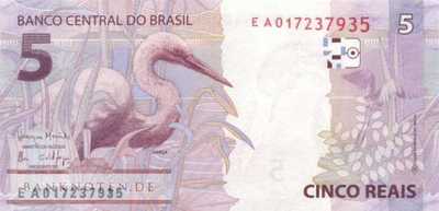 Brasilien - 5  Reais (#253d_UNC)