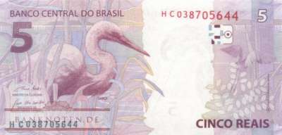 Brazil - 5  Reais (#253f_UNC)