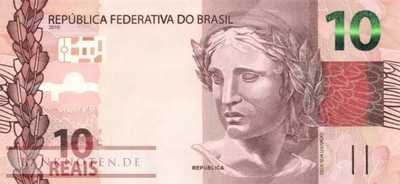 Brazil - 10  Reais (#254c_UNC)