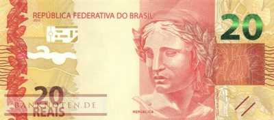 Brazil - 20  Reais (#255a_UNC)