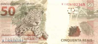 Brasilien - 50  Reais (#256h_UNC)