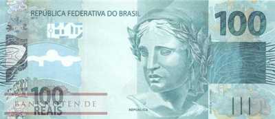 Brazil - 100  Reais (#257d_UNC)