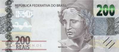 Brasilien - 200  Reais (#258a_UNC)