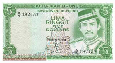 Brunei - 5  Ringgit (#007b-83_UNC)