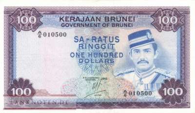 Brunei - 100  Ringgit (#010c-83_F)