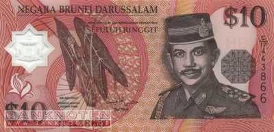 Brunei - 10  Ringgit (#024b_UNC)