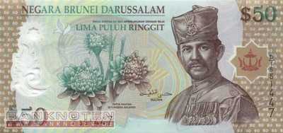 Brunei - 50  Ringgit (#028_UNC)