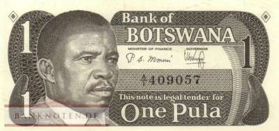 Botswana - 1  Pula (#006a_AU)
