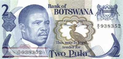 Botswana - 2  Pula (#007a_UNC)