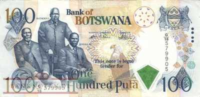 Botswana - 100  Pula (#023a_VF)