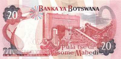 Botswana - 20  Pula (#025a_UNC)