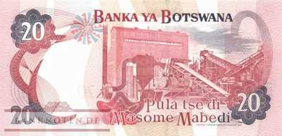 Botswana - 20  Pula (#027a_UNC)