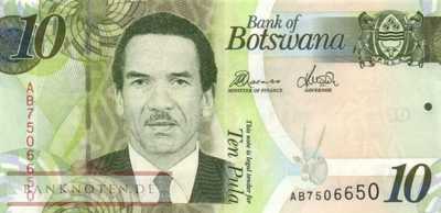 Botswana - 10  Pula (#030b_UNC)