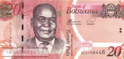 Botswana - 20  Pula (#031g_UNC)