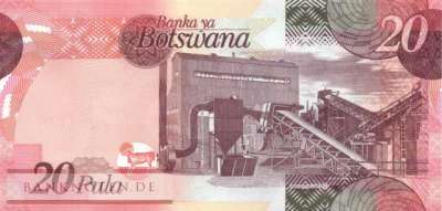 Botswana - 20  Pula (#031h_UNC)