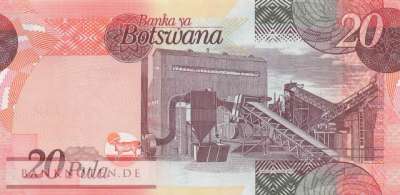 Botswana - 20  Pula (#031i_UNC)
