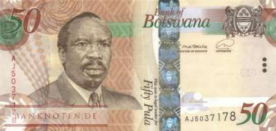 Botswana - 50  Pula (#032e_UNC)