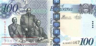 Botswana - 100  Pula (#033d_UNC)