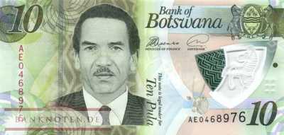 Botswana - 10  Pula - Polymer (#035a_UNC)