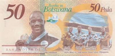 Botswana - 50  Pula - Gedenkbanknote (#037_UNC)