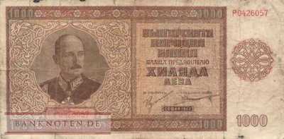 Bulgarien - 1.000  Leva (#061a_VG)