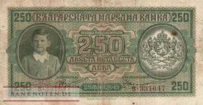 Bulgaria - 250  Leva (#065a_F)