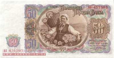 Bulgarien - 50  Leva (#085a_UNC)