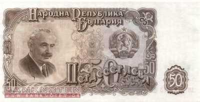 Bulgarien - 50  Leva (#085a_UNC)