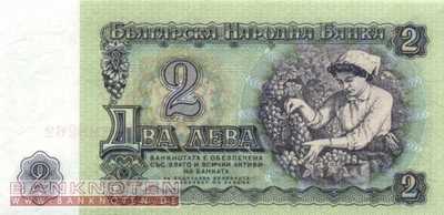 Bulgaria - 2  Leva (#089a_UNC)