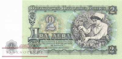 Bulgaria - 2  Leva (#094b_UNC)