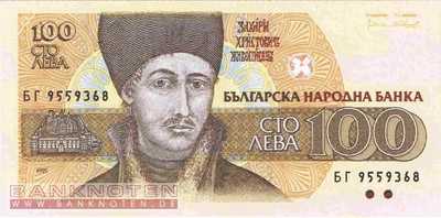 Bulgarien - 100  Leva (#102b_UNC)