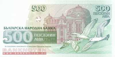 Bulgarien - 500  Leva (#104a_UNC)