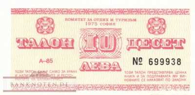 Bulgarien - 10  Leva (#FX18_UNC)