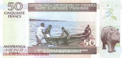Burundi - 50  Francs (#036c_UNC)