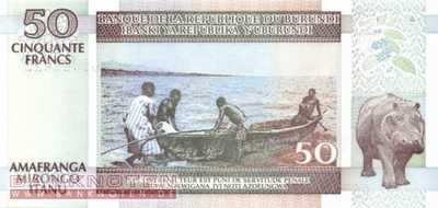 Burundi - 50  Francs (#036d_UNC)