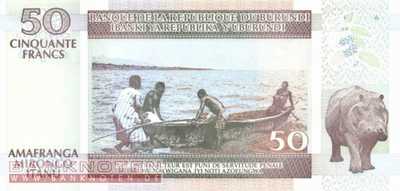 Burundi - 50  Francs (#036f_UNC)