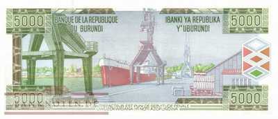 Burundi - 5.000  Francs (#042c_UNC)
