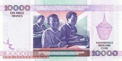 Burundi - 10.000  Francs (#043a_UNC)