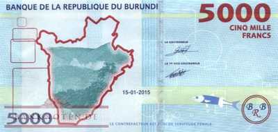 Burundi - 5.000  Francs (#053a_UNC)