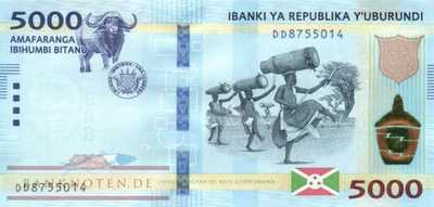 Burundi - 5.000  Francs (#053b_UNC)