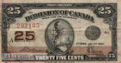 Kanada - 25  Cents (#011b_F)