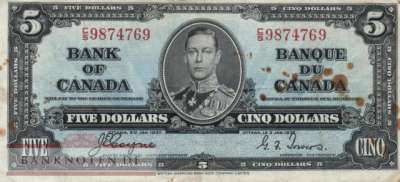 Kanada - 5  Dollars (#060c_F)