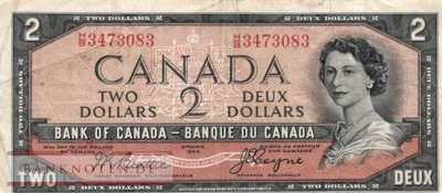 Canada - 2  Dollars (#067b_VF)