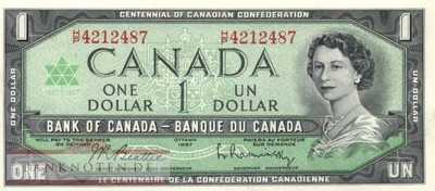 Kanada - 1  Dollar (#084b_UNC)