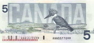 Canada - 5  Dollars (#095d_UNC)