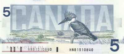 Kanada - 5  Dollars (#095e_UNC)