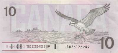 Kanada - 10  Dollars (#096b_VF)