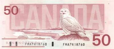 Canada - 50  Dollars (#098d_UNC)