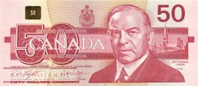 Canada - 50  Dollars (#098d_UNC)